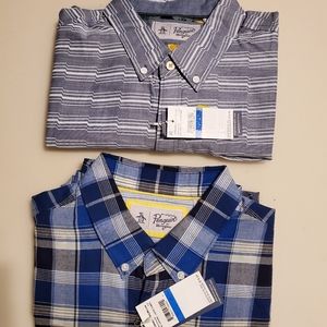 Original Pinguin MEN'S Shirt XL set of 2. 00336